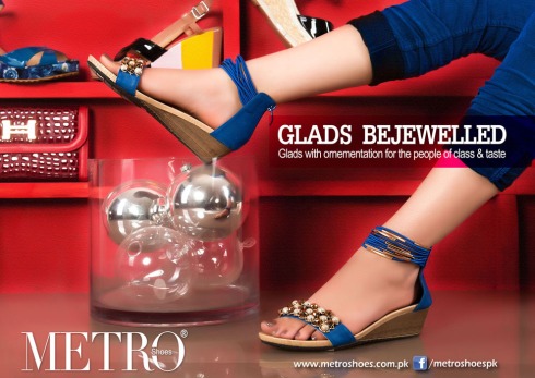 Glads Bejewelled Metro Shoes